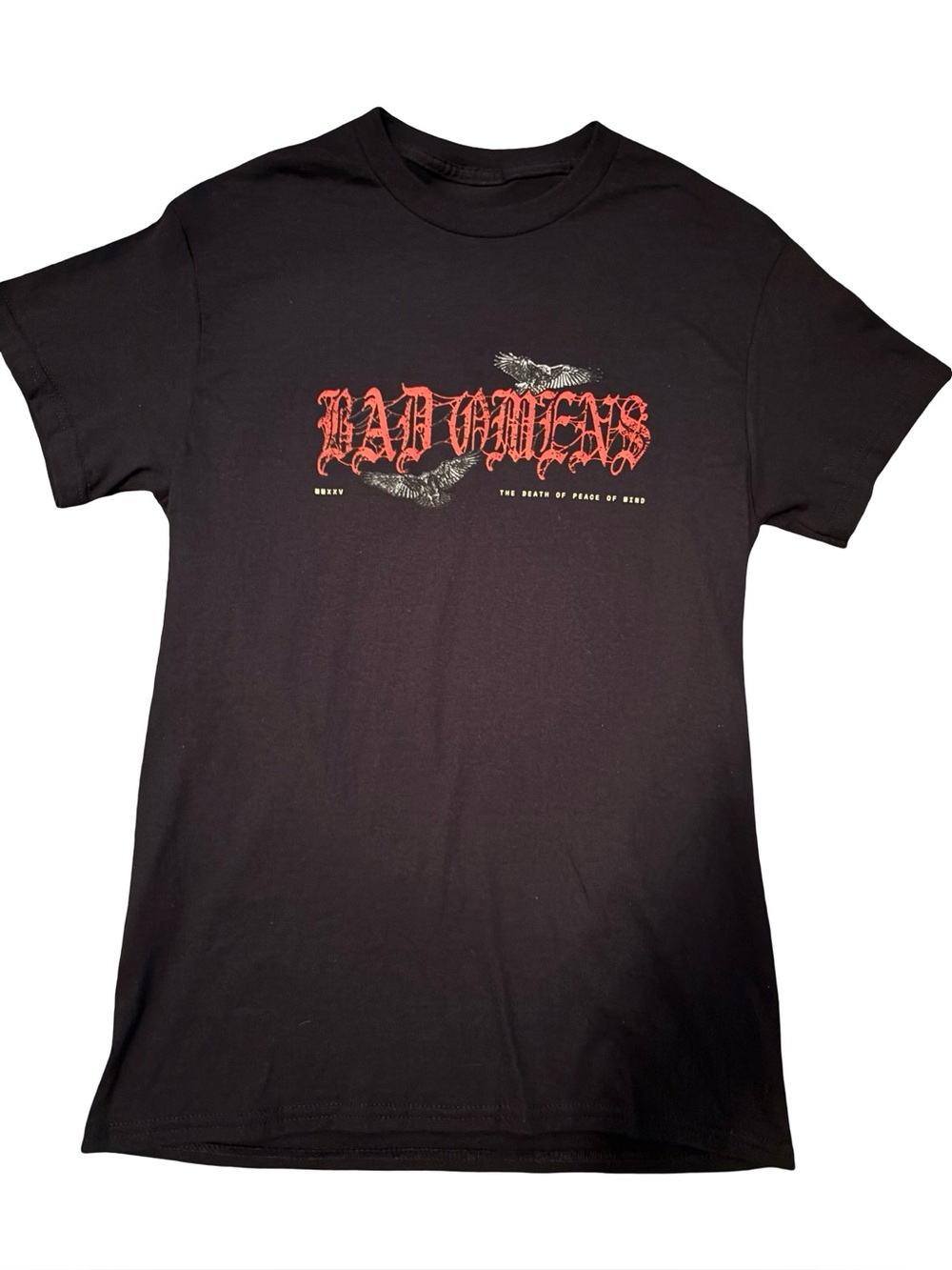 Bad Omens Death of Peace of Mind Graphic Band T-Shirt Black Small